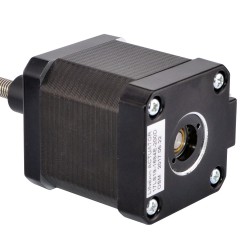 Nema 17 External Linear Actuator 17LS19-1684E-200D Screw Length 200mm, Lead/rev 2mm, 1.68A 44Ncm