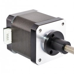 Nema 17 External Linear Actuator 17LS19-1684E-200D Screw Length 200mm, Lead/rev 2mm, 1.68A 44Ncm