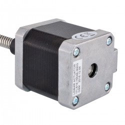 Nema 17 External Linear Actuator 17LS19-1684E-300G Screw Length 300mm, Lead/rev 8mm, 1.68A 44Ncm
