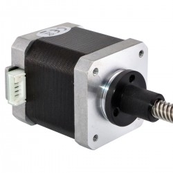 Nema 17 External Linear Actuator 17LS19-1684E-300G Screw Length 300mm, Lead/rev 8mm, 1.68A 44Ncm