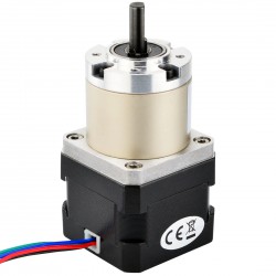 Nema 17 Geared Stepper Motor 17HS13-0404S-PG27 0.4A 27:1 Planetary Gearbox 3Nm Max Permissible Torque
