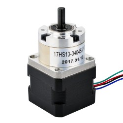 Nema 17 Geared Stepper Motor 17HS13-0404S-PG5 0.4A with 5:1 Planetary Gearbox 1.17Nm Output Holding Torque