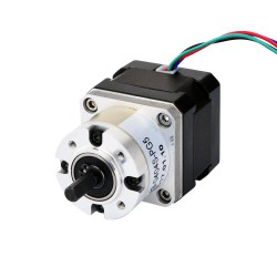 Nema 17 Geared Stepper Motor 17HS13-0404S-PG5 0.4A with 5:1 Planetary Gearbox 1.17Nm Output Holding Torque