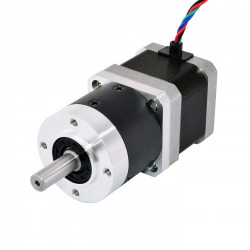 Nema 17 Geared Stepper Motor 17HS15-1684S-HG10 10:1 High Precision Planetary Gearbox 3.7Nm Output Holding Torque