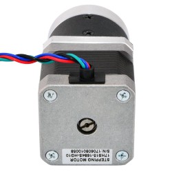 Nema 17 Geared Stepper Motor 17HS15-1684S-HG10 10:1 High Precision Planetary Gearbox 3.7Nm Output Holding Torque
