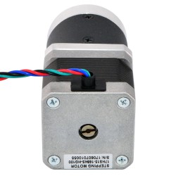 Nema 17 Geared Stepper Motor 17HS15-1684S-HG100 100:1 High Precision Planetary Gearbox 15Nm Max Permissible Torque