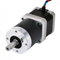 Nema 17 Geared Stepper Motor 17HS15-1684S-HG15 15:1 High Precision Planetary Gearbox 5.27Nm Output Holding Torque