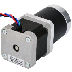 Nema 17 Geared Stepper Motor 17HS15-1684S-HG15 15:1 High Precision Planetary Gearbox 5.27Nm Output Holding Torque