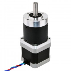 Nema 17 Geared Stepper Motor 17HS15-1684S-HG30 30:1 High Precision Planetary Gearbox 10.53Nm Output Holding Torque