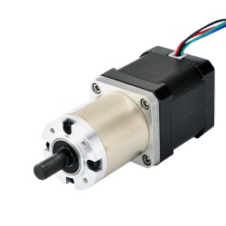Nema 17 Geared Stepper Motor 17HS19-1684S-PG100 1.68A 100:1 Planetary Gearbox 4Nm Max Permissible Torque