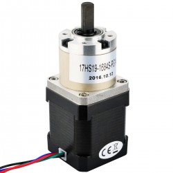 Nema 17 Geared Stepper Motor 17HS19-1684S-PG14 1.68A 14:1 Planetary Gearbox 3Nm Max Permissible Torque