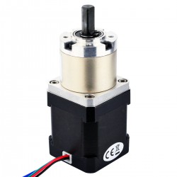 Nema 17 Geared Stepper Motor 17HS19-1684S-PG19 1.68A 19:1 Planetary Gearbox 3Nm Max Permissible Torque