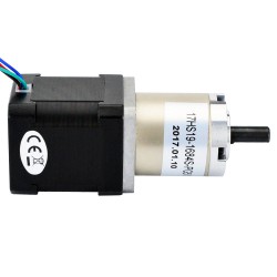 Nema 17 Geared Stepper Motor 17HS19-1684S-PG51 1.68A 51:1 Planetary Gearbox 4Nm Max Permissible Torque