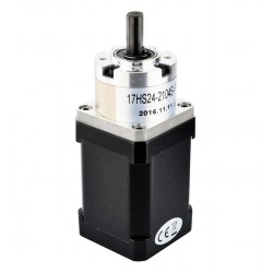 Nema 17 Geared Stepper Motor 17HS24-2104S-PG5 2.1A 5:1 Planetary Gearbox 2Nm Max Permissible Torque