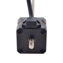 NEMA 17 Non-Captive Acme Linear Stepper Motor 17N13S1504RF5-200RS Screw Length 200mm, Lead/rev 6.35mm, 30Ncm, 1.5A