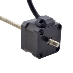 NEMA 17 Non-Captive Acme Linear Stepper Motor 17N13S1504RF5-200RS Screw Length 200mm, Lead/rev 6.35mm, 30Ncm, 1.5A