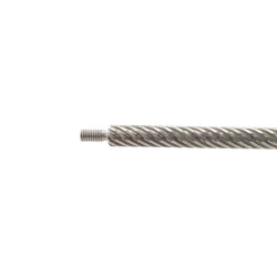 NEMA 17 Non-Captive Acme Linear Stepper Motor 17N19S2504YF5-200RS Screw Length 200mm, Lead/rev 25.4mm, 50Ncm, 1.5A