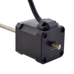 NEMA 17 Non-Captive Acme Linear Stepper Motor 17N19S2504YF5-200RS Screw Length 200mm, Lead/rev 25.4mm, 50Ncm, 1.5A