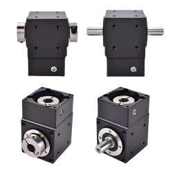 Nema 17 Right Angle Commutator 90 Degree Bevel Gearbox 2:1/3:1/5:1 for Nema 17 Stepper Motor