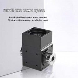 Nema 17 Right Angle Commutator 90 Degree Bevel Gearbox 2:1/3:1/5:1 for Nema 17 Stepper Motor