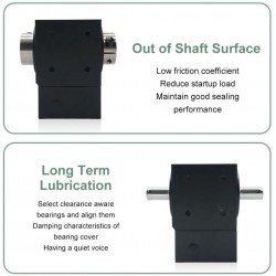 Nema 17 Right Angle Commutator 90 Degree Bevel Gearbox 2:1/3:1/5:1 for Nema 17 Stepper Motor