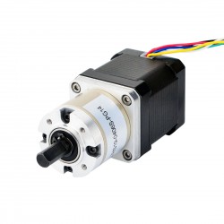 Nema 17 Unipolar Stepper Motor 17HS19-0406S-PG14 0.4A 14:1 Planetary Gearbox 3Nm Max Permissible Torque