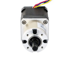Nema 17 Unipolar Stepper Motor 17HS19-0406S-PG14 0.4A 14:1 Planetary Gearbox 3Nm Max Permissible Torque