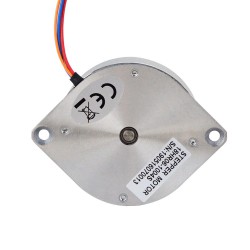 Nema 18 Round Pancake Stepper Motor 18HR06-1004S 1.8deg 9Ncm 1A Φ46×16mm 4 Wires