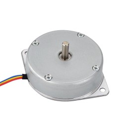 Nema 18 Round Pancake Stepper Motor 18HR06-1004S 1.8deg 9Ncm 1A Φ46×16mm 4 Wires