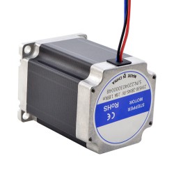 Nema 23 Bipolar Stepper Motor 23HS30-2804S-RV 1.85Nm 2.8A for NMRV30 Worm Gear Speed Reducer