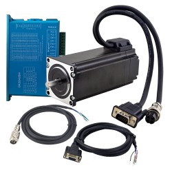 Nema 23 Closed Loop Stepper Motor Kit 1-OK2D42BH-S30A 3.0Nm with OK2D42BH Driver & 2m Cable