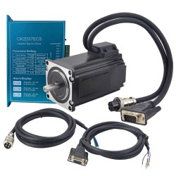 Nema 23 Closed Loop Stepper Motor Kit 1-OK2D57ECS-23HE30 2.0 Nm with OK2D57ECS Driver & 1.7m Cable
