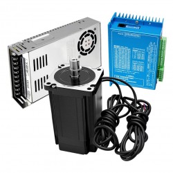 Nema 23 Closed Loop Stepper Motor Kit with 57HB250 Motor + HB8080C Driver + S350-24 Power Supply