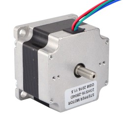 Nema 23 Dual Shaft Stepper Motor 23HS16-2804D 0.55Nm 2.8A 1.8 deg 57×57×41mm 4 Wires