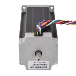 Nema 23 Dual Shaft Stepper Motor 23HS45-3008D Unipolar/Bipolar 2.5Nm 1.8 deg 57×57×114mm 8 Wires