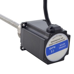 NEMA 23 External Ball Screw Linear Stepper Motor 23E30S4004BVL5-200RS Screw Length 200mm, Lead/rev 5mm