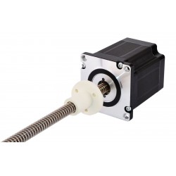 Nema 23 External Linear Actuator 23LS26-2504A-250E Screw Length 250mm, Lead/rev 1.5875mm, Thrust 750N, 2.5A