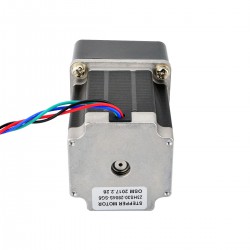 Nema 23 Geared Stepper Motor 23HS30-2804S-SG5 2.8A 5:1 Spur Gearbox 5Nm Max Permissible Torque