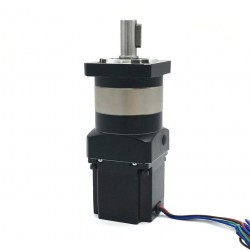 Nema 23 Geared Stepper Motor DLF+57HS5630A4D 3A with 4:1/5:1/10:1/20:1/25:1/40:1/50:1/100:1 Planetary Gearbox