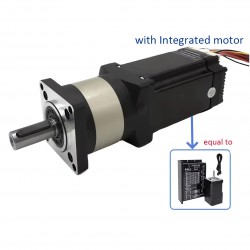 Nema 23 Geared Stepper Motor DLF+HBT5776C 3.5A with 4:1/5:1/10:1/20:1/25:1/40:1/50:1/100:1 Planetary Gearbox
