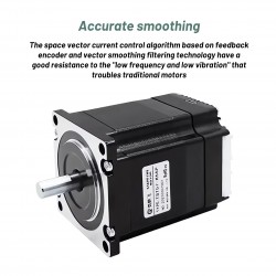 Nema 23 Geared Stepper Motor DLF+HBT5776C 3.5A with 4:1/5:1/10:1/20:1/25:1/40:1/50:1/100:1 Planetary Gearbox