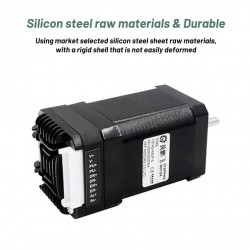 Nema 23 Geared Stepper Motor DLF+HBT5776C 3.5A with 4:1/5:1/10:1/20:1/25:1/40:1/50:1/100:1 Planetary Gearbox