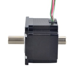 Nema 23 Hollow Shaft Stepper Motor 23HS18-2004H Dual Shaft 0.78 Nm 2.0A 57×57×45mm 4Wires