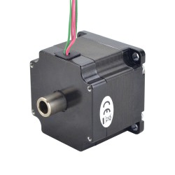 Nema 23 Hollow Shaft Stepper Motor 23HS18-2004H Dual Shaft 0.78 Nm 2.0A 57×57×45mm 4Wires