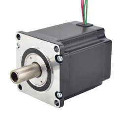 Nema 23 Hollow Shaft Stepper Motor 23HS26-2004H Dual Shaft 1.45 Nm 2.0A 57×57×65mm 4Wires