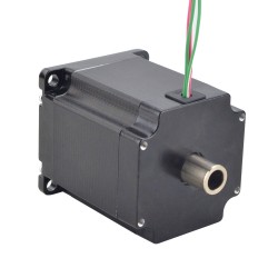 Nema 23 Hollow Shaft Stepper Motor 23HS26-2004H Dual Shaft 1.45 Nm 2.0A 57×57×65mm 4Wires