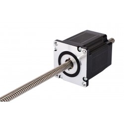 Nema 23 Lead Screw Stepper Motor 23LS26-25043-250N Screw Length 250mm, Lead/rev 2.54mm, Thrust 540N, 2.5A