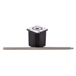 Nema 23 Lead Screw Stepper Motor 23LS26-2504A-250N Screw Length 250mm, Lead/rev 1.5875mm, Thrust 750N, 2.5A