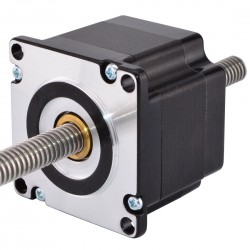 Nema 23 Non Captive Linear Actuator 23LS18-2004N-300N Screw Length 300mm, Lead/rev 2mm, 70Ncm, 2A