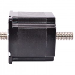 Nema 23 Non Captive Linear Actuator 23LS18-2004N-300N Screw Length 300mm, Lead/rev 2mm, 70Ncm, 2A